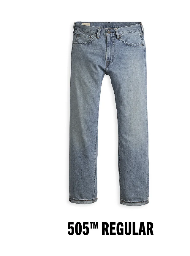 505® REGULAR FIT SELVEDGE JEANS