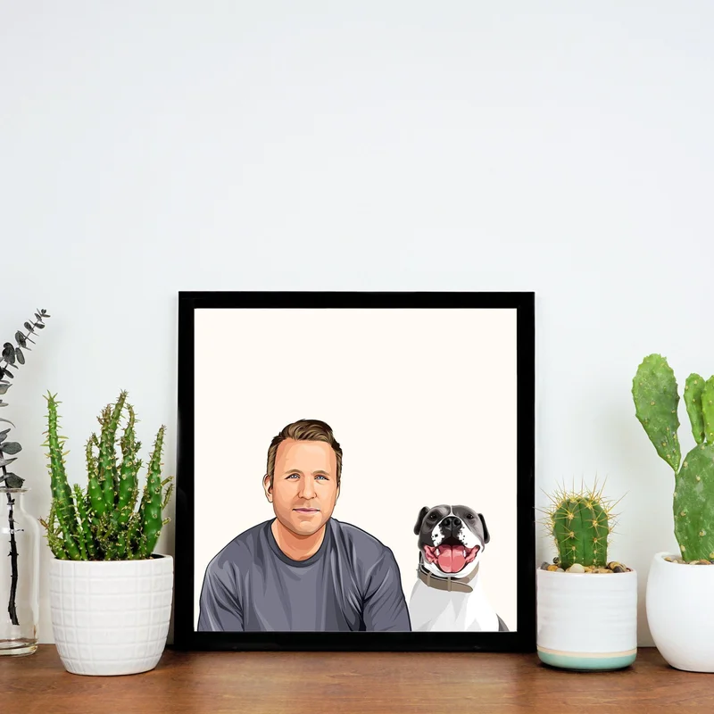 Image of Custom Modern Family Portrait