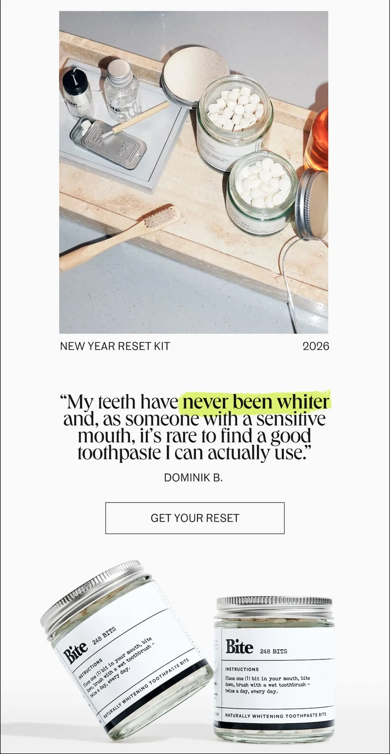 SHOP THE NEW YEAR RESET KIT