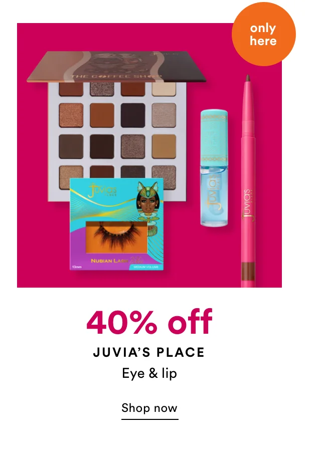 Juvia's Place | 40% off | Eye & lip | Shop Now