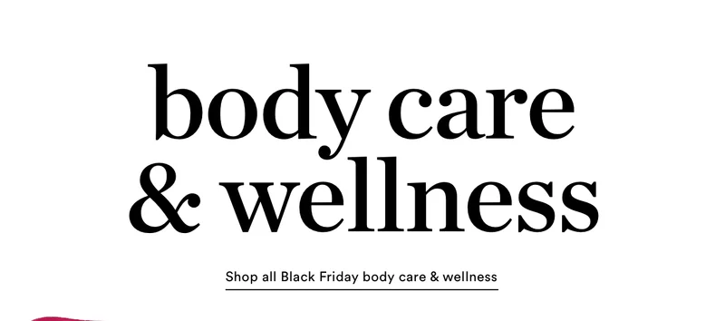 Body Care & Wellness | Shop all Black Friday body care & wellness
