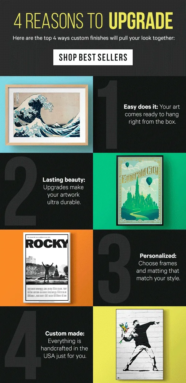 4 Reasons to Upgrade: Here are the top 4 ways custom finishes will pull your look together.