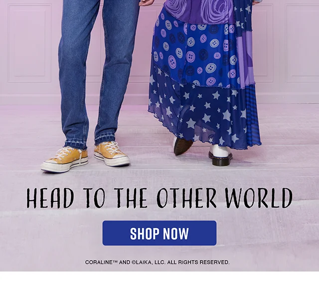 Coraline Head to the Other World Shop Now