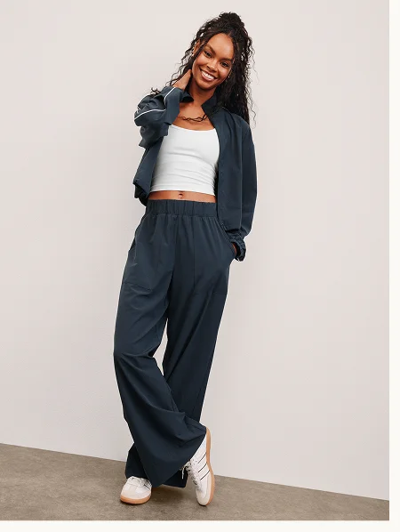 Easy Wide Leg Pant in Nocturnal Navy