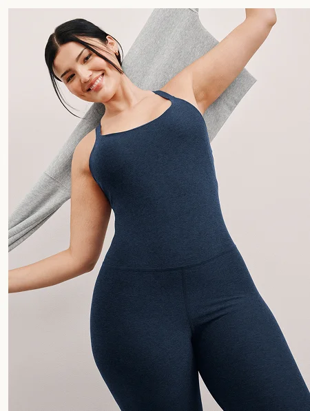 Spacedye Play The Angles Jumpsuit in Nocturnal Navy