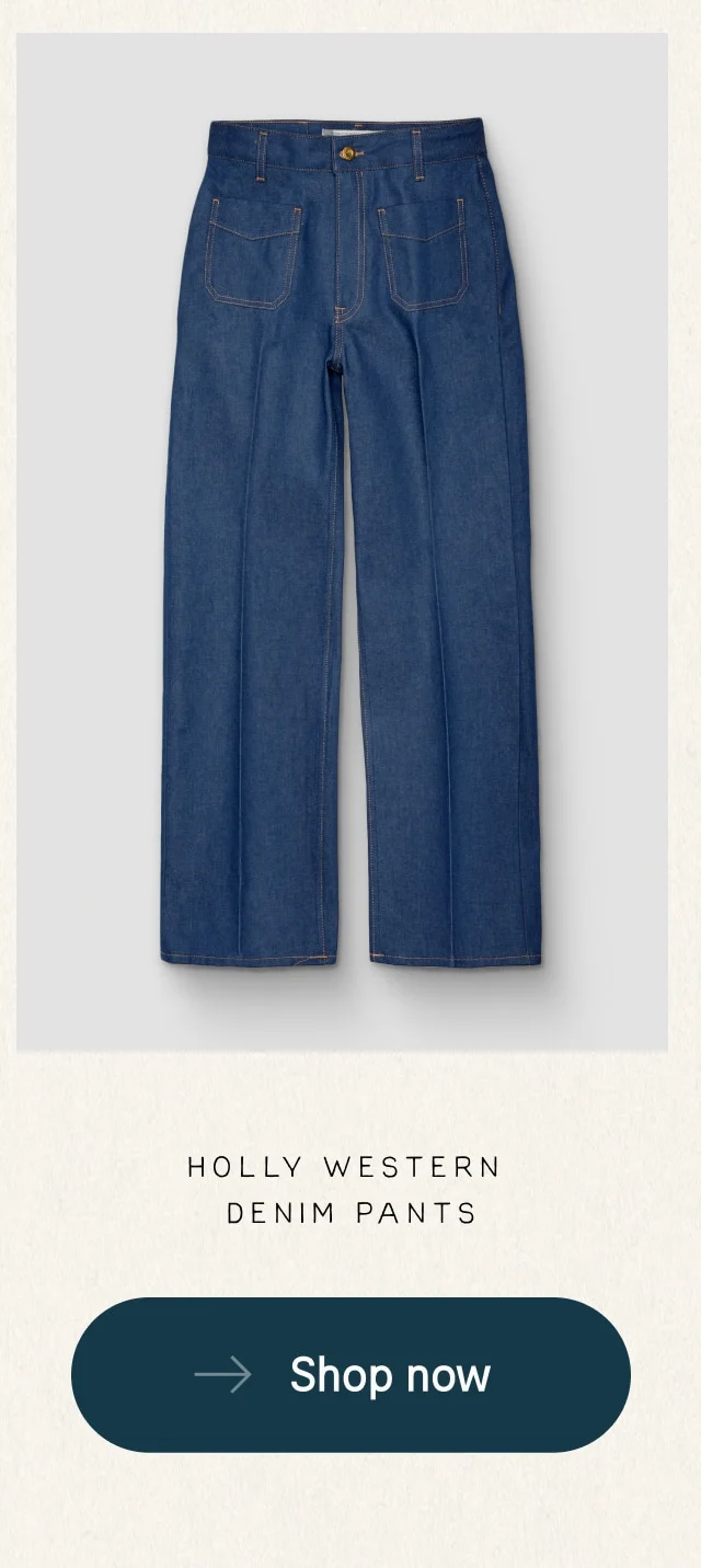 Holly Western Denim Pants