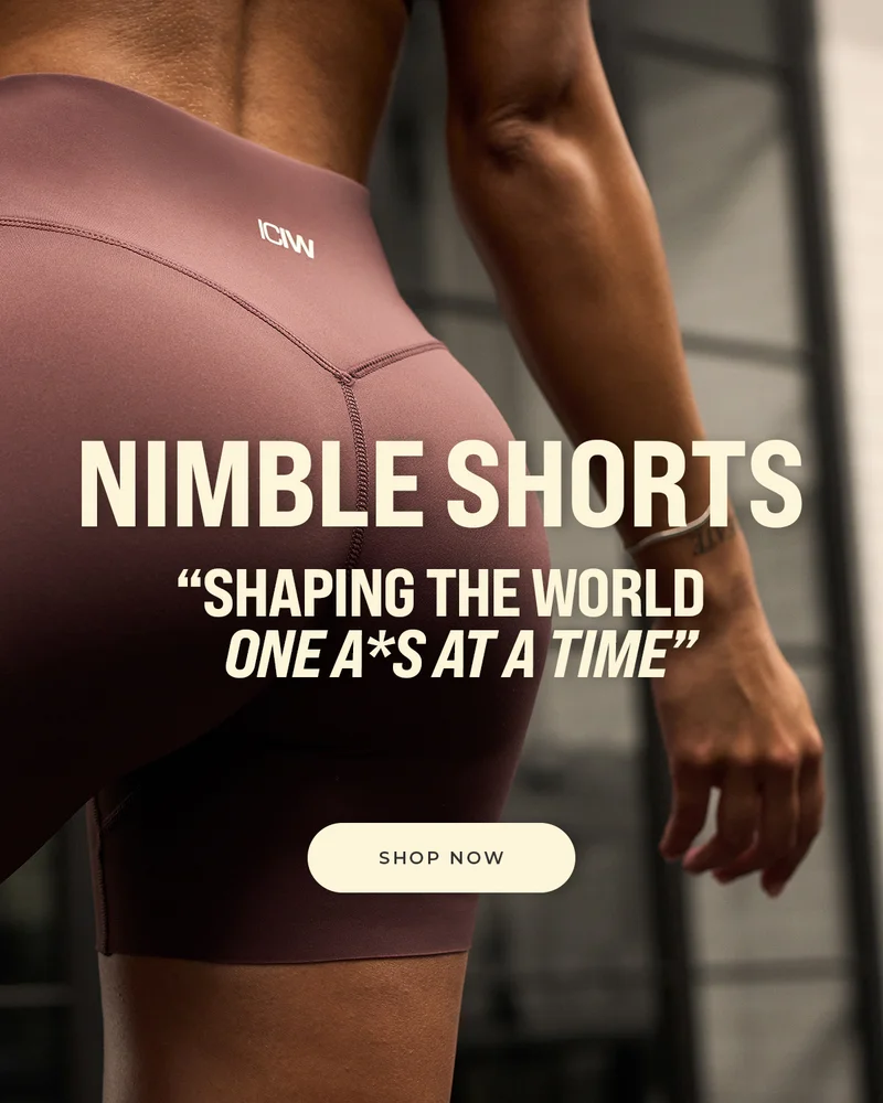 NIMBLE SHORTS – FLEXIBLE FOUR-WAY STRETCH FROM START TO FINISH.