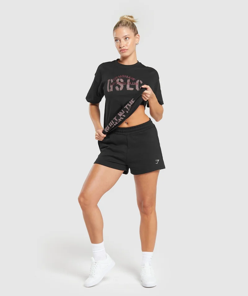 BUILT OVERSIZED T-SHIRT - Black