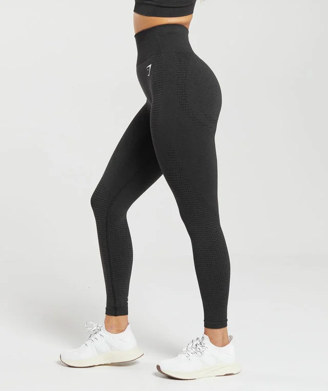 VITAL SEAMLESS 2.0 LEGGINGS - Black Marl