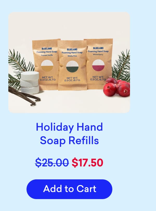 Holiday Hand Soap Refills