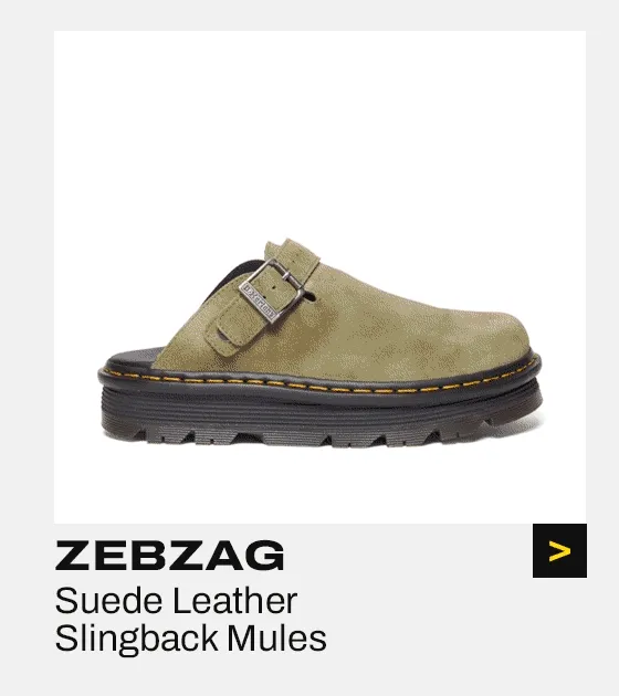 Zebzag Suede Slingback Platform Mules