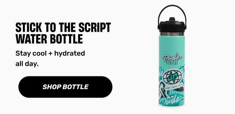 Stick to the Script Water Bottle