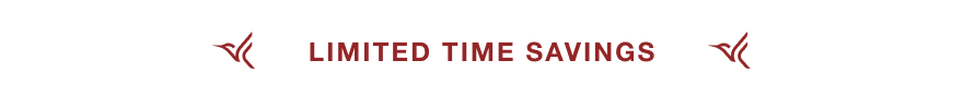 Limited Time Savings