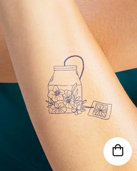 Cottage Core Tea Bag