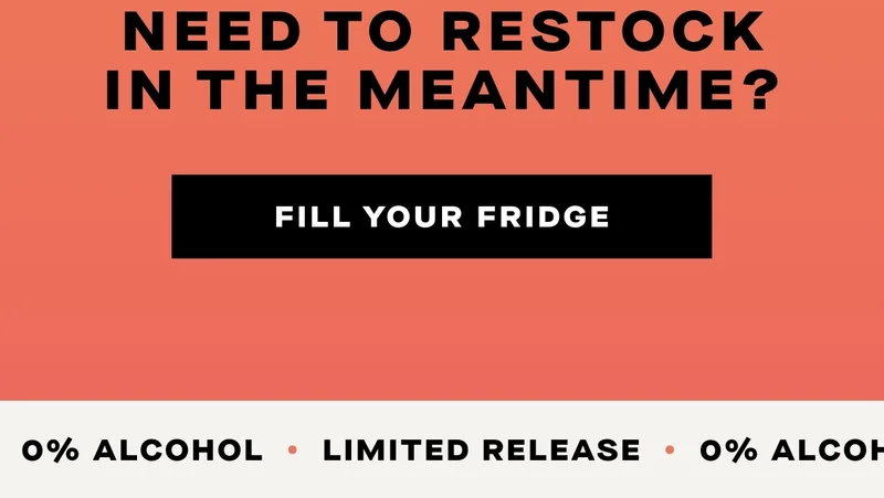 Need to restock in the meantime??