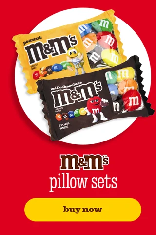 M&M'S PILLOW SETS