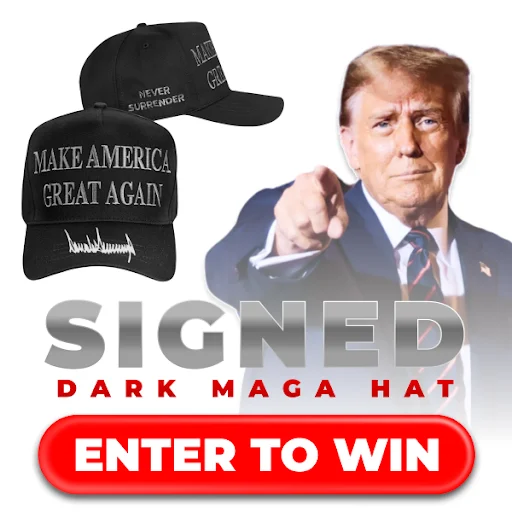 SIGNED DARK MAGA HAT! ENTER TO WIN>>