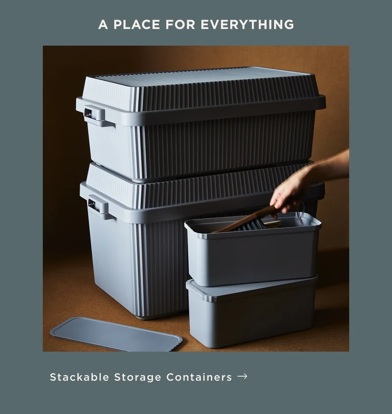 Stackable Storage Containers