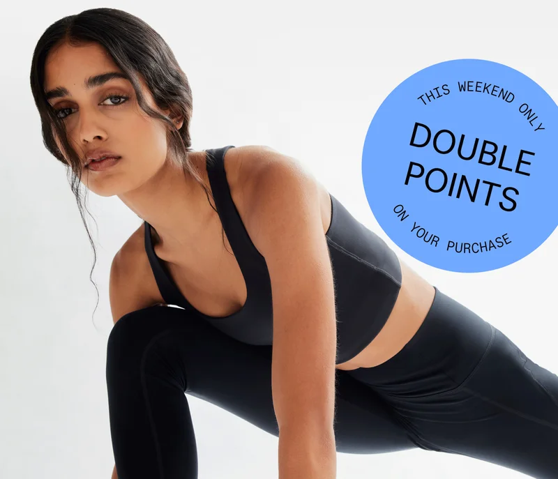 THIS WEEKEND ONLY DOUBLE POINTS ON YOUR PURCHASE