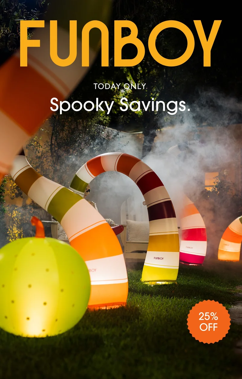 FUNBOY | TODAY ONLY: Spooky Savings