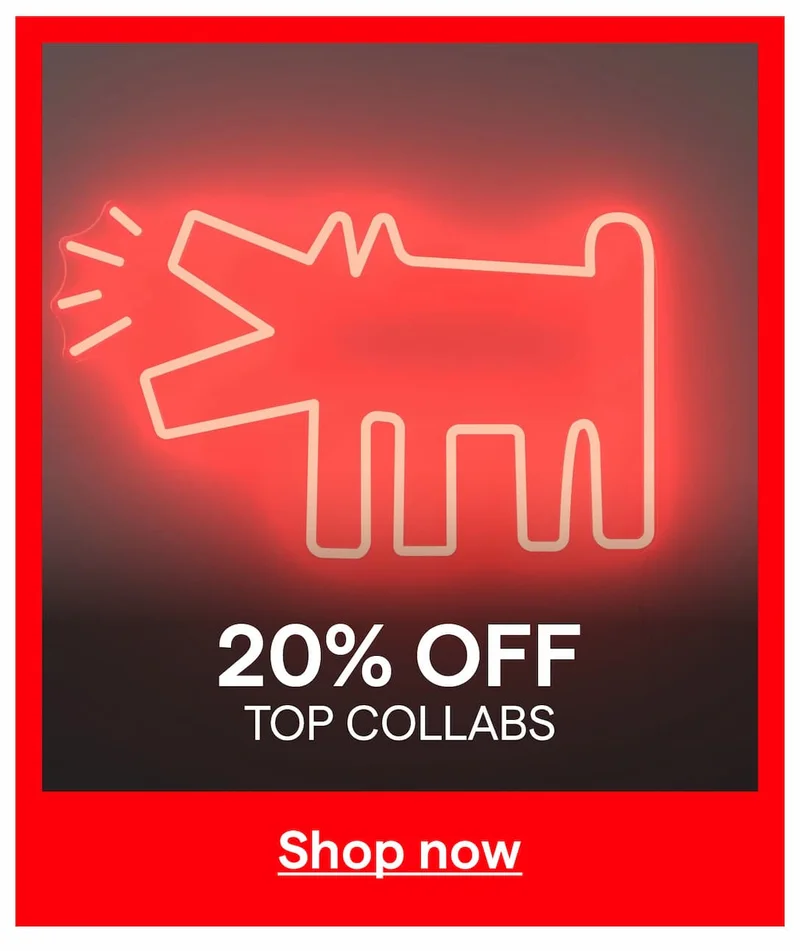 20% off top collabs