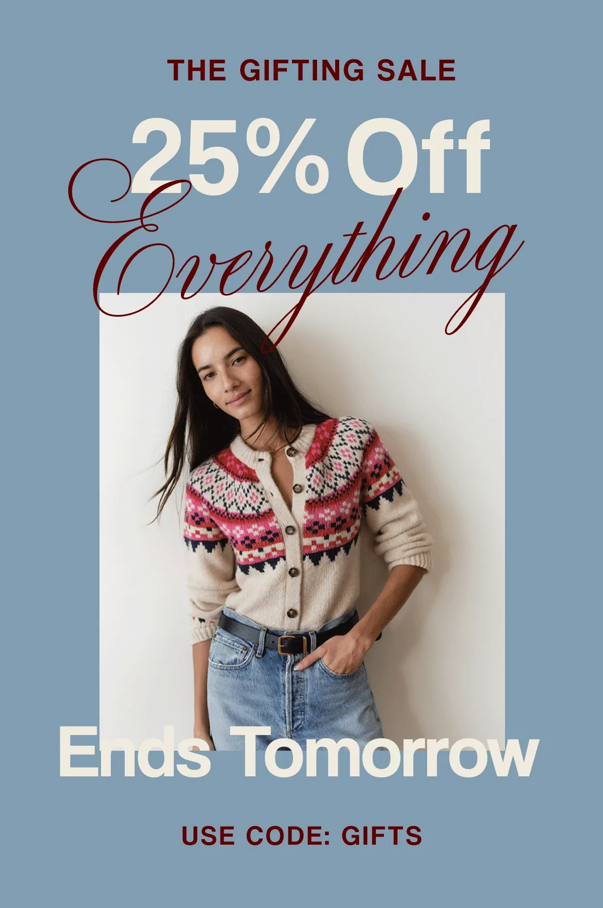 The Gifting Sale ends tomorrow