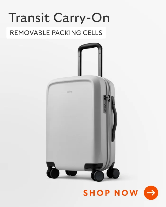 [Header] Transit Carry-On [Blurb] Removable packing cells
