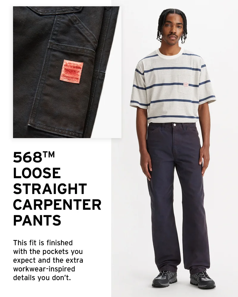 568™LOOSE STRAIGHT CARPENTER PANTS