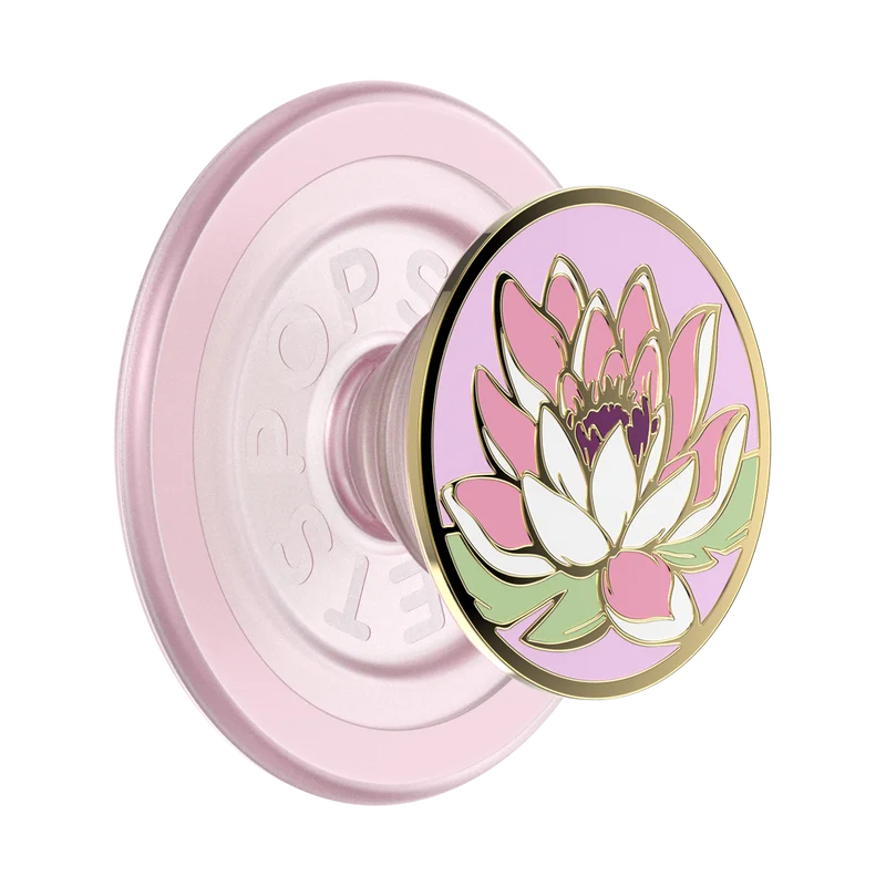 Image of Enamel Water Lily — MagSafe PopGrip