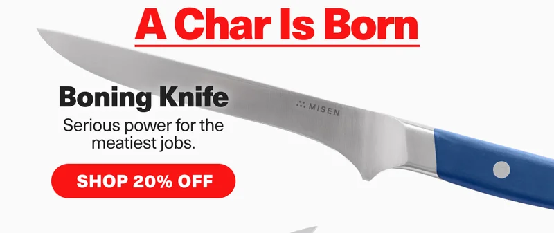 A Char Is Born - Boning Knife. SHOP 20% OFF