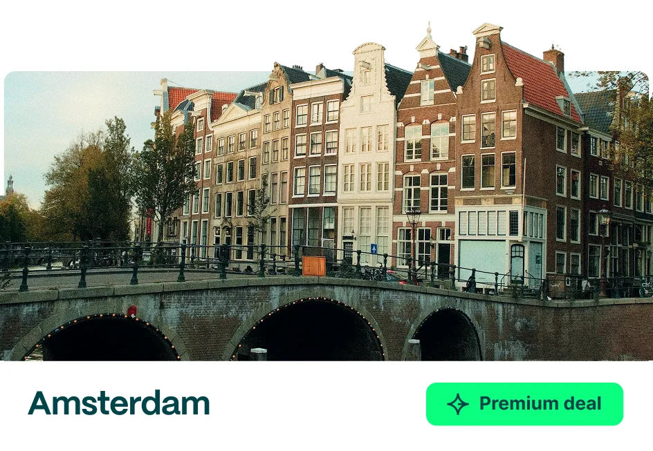 Amsterdam. Premium deal