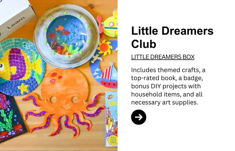Little Dreamers Club Crafts Subscription Box