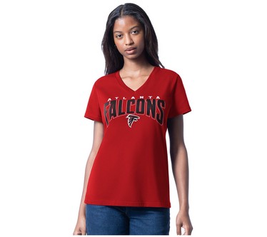NFL Officially Licensed Women's V-Neck Short Sleeve Tee