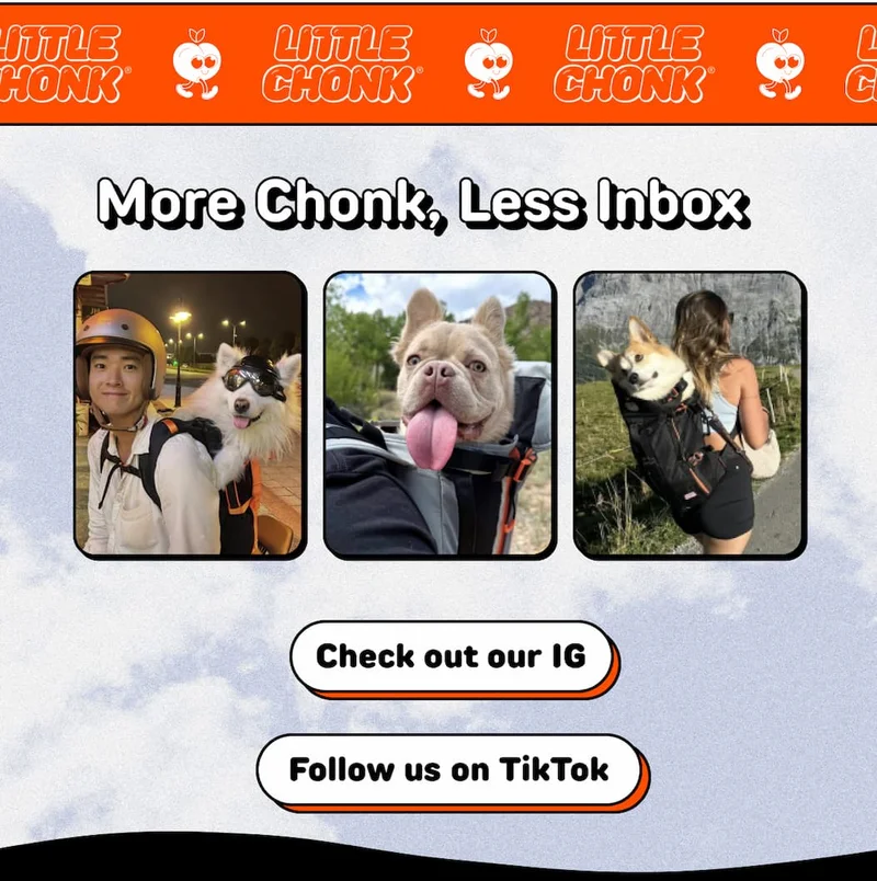 More Chonk, Less Inbox