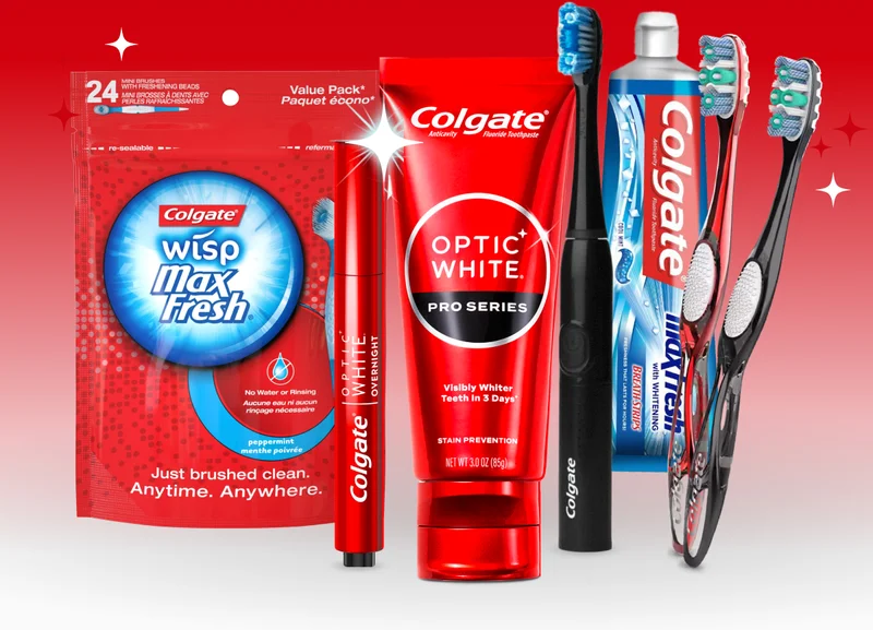 Colgate Product Packshots