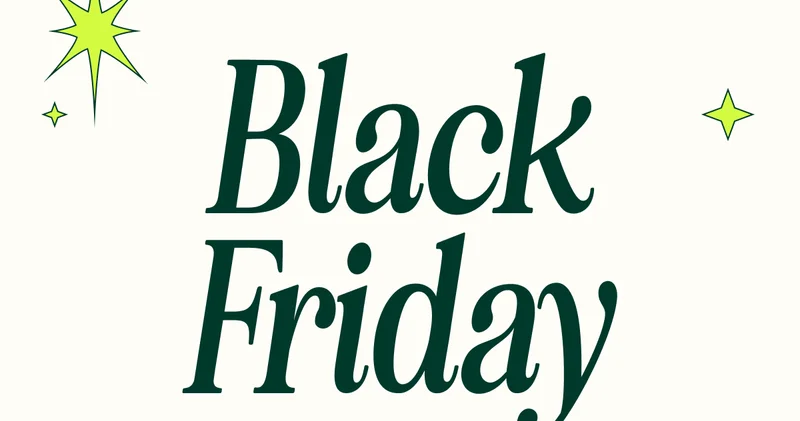 Black Friday starts now.