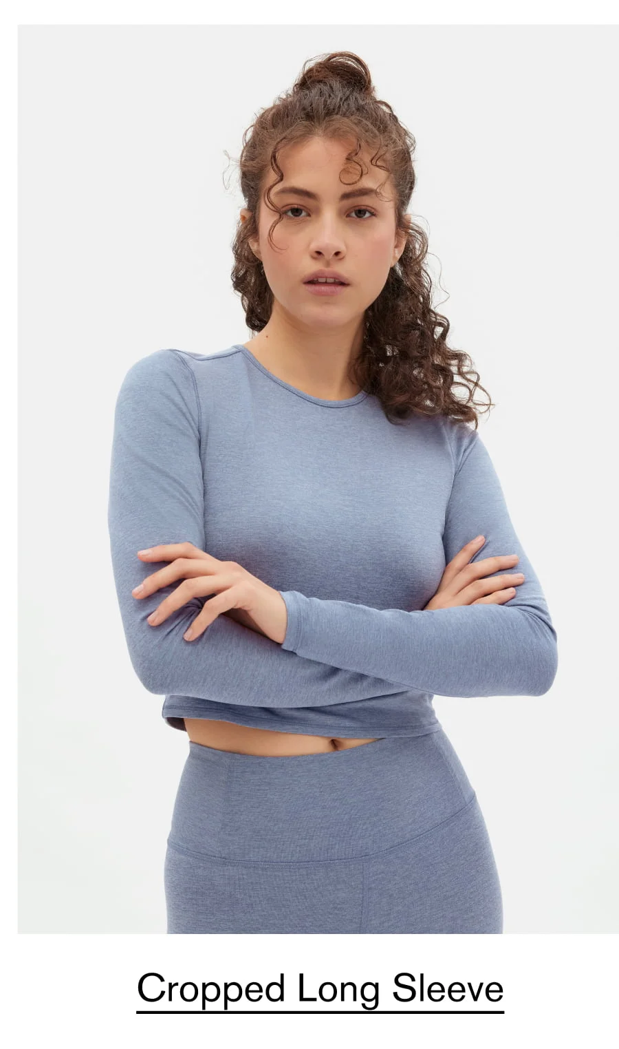 ReSet Cropped Long Sleeve