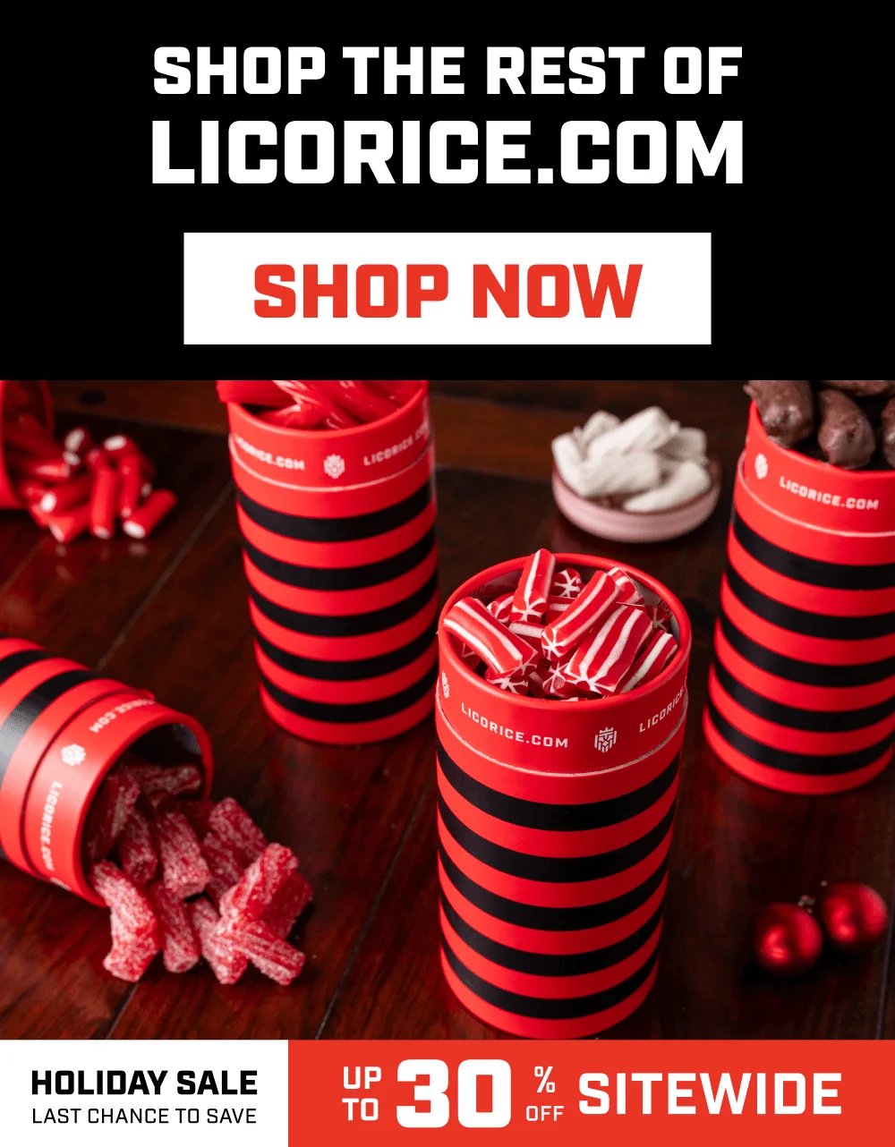 Shop the rest of LICORICE.COM