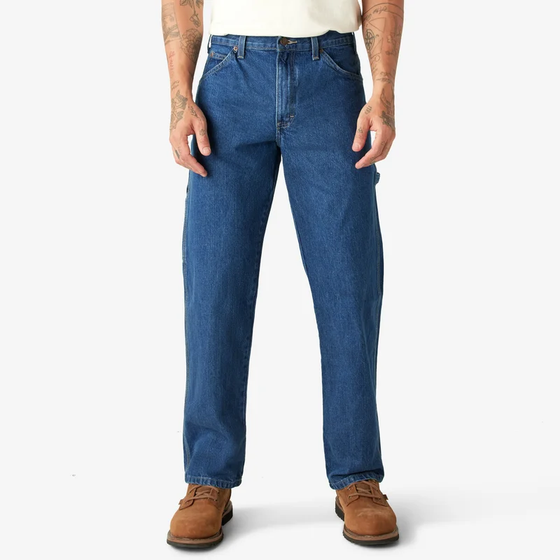 Image of Relaxed Fit Heavyweight Carpenter Jeans
