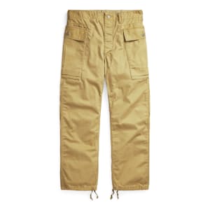 Relaxed Fit Cotton Infantry Cargo Pant