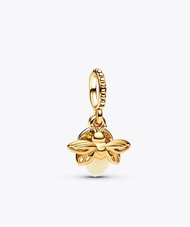 Glow-in-the-dark Firefly Dangle Charm