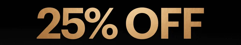 25% OFF
