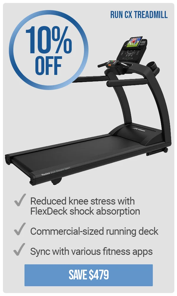 10% OFF | Run CX Treadmill