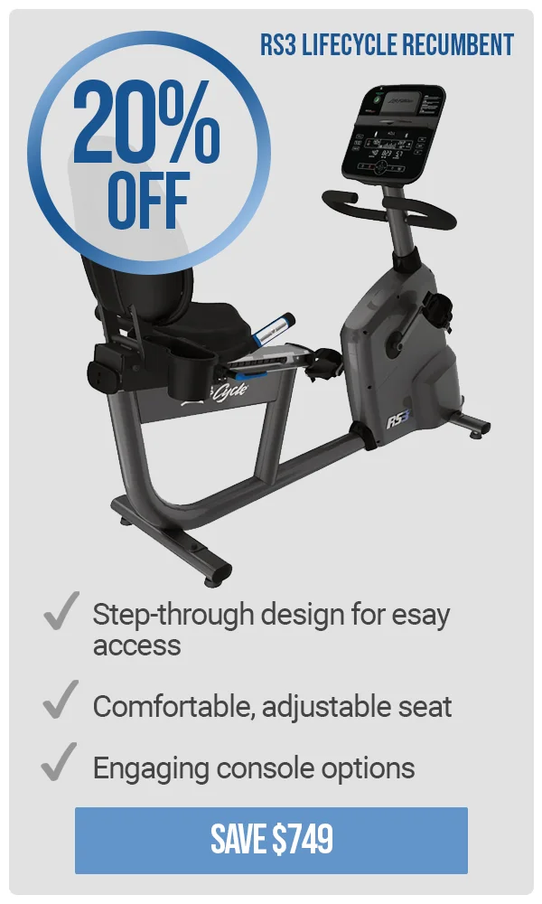 20% OFF | RS3 Lifecycle Exercise Bike