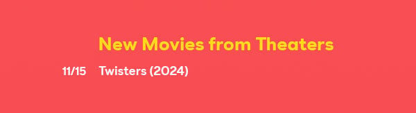 See what's new in November
