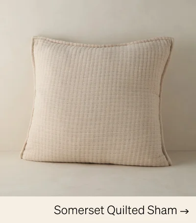 Shop Somerset Quilted Sham