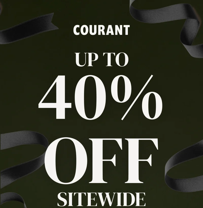 up to 40% off sitewide