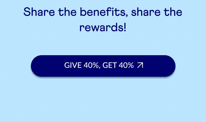 Share the benefits, share the rewards!