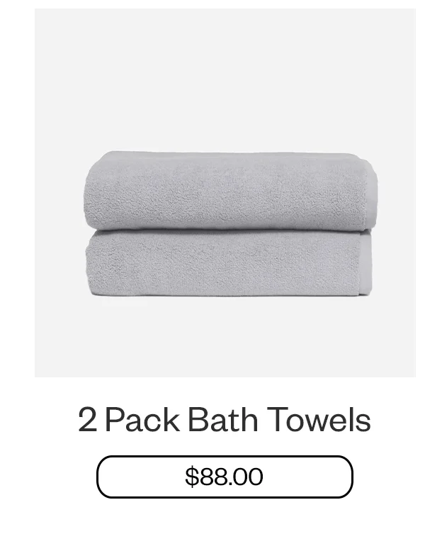 2 Pack Bath Towels