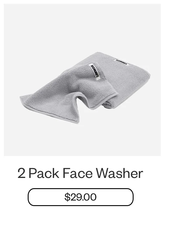2 Pack Face Washer